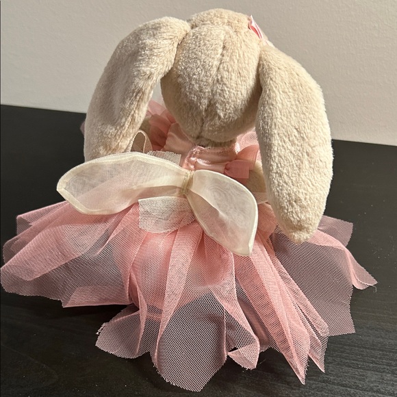 Rare/Jellycat Adorable Plush Bunny in Pink Dress - Picture 5 of 9